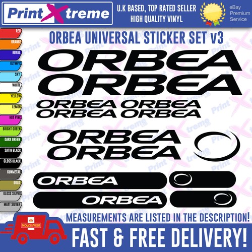 Orbea bikes decal stickers - bikes,