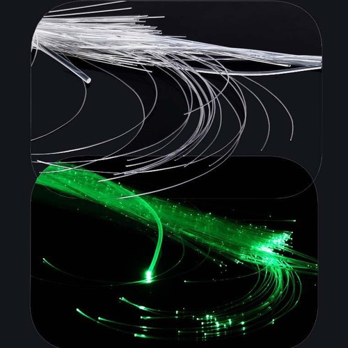 Fibre optic light - light, guides