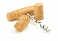 CLASSIC TRADITIONAL BOTTLE CORKSCREW OPENER WOODEN HANDLE BRAND NEW