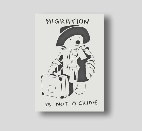 Banksy migration not a - migration,