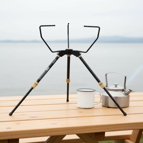 Folding tripod cooker stand - folding,