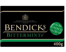 Bendicks Chocolate Bittermints, Powerful Mint Oil, Vegan, 400g Christmas Gift