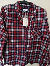 Fatface Women's Checked Pyjamas Size 22uk Cotton