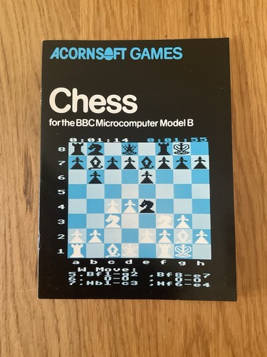 Acornsoft chess game for - chess,