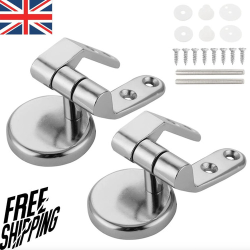 Toilet seat hinges pair - seat, of