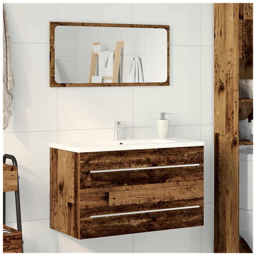 Bathroom sink cabinet - cabinet, wood