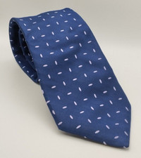 TM Lewin Silk Tie Blue with