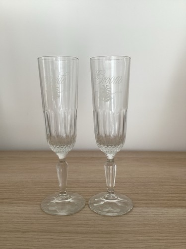 Bride and groom champagne - bride,