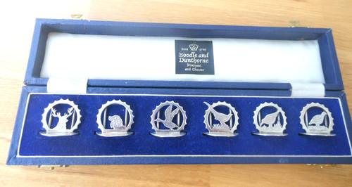 Sterling silver menu place - sterling,