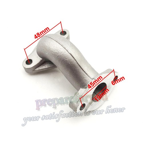 Manifold intake pipe fit - manifold, atv