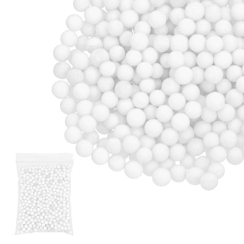 Foam beads 9mm mini - beads,, 7-9mm