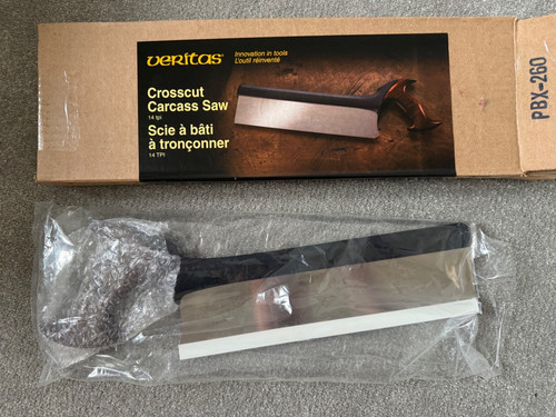 Veritas crosscut carcass saw - carcass,