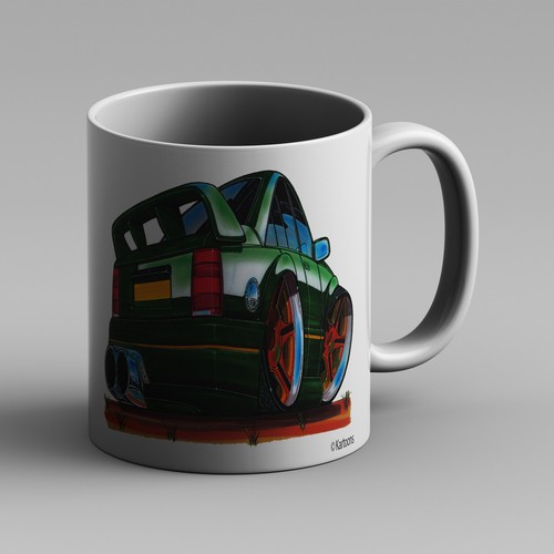 Kartoons car mug lotus - car,