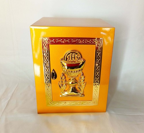 Tabernacle ihs chalice iron - tabernacle, ~