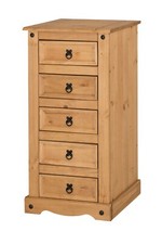 Corona Solid Pine Bedroom Furniture Bed Bedside Chest Drawers Wardrobes Desk