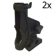 2 x Adjustable Swivel Fishing Rod Holder  kayak canoe marine boat yacht