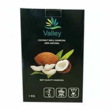 Valley Coconut Coal Charcoal Shisha Hookah 100% Natural