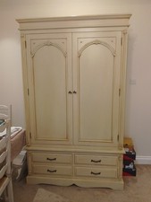 Shabby Chic Wardrobe, French Style Wardrobe, Double French Wardrobe