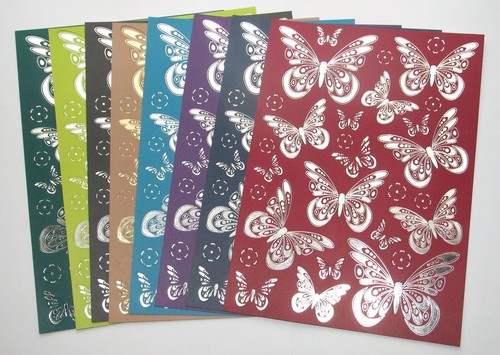 Kanban sheets assorted - 8, a4