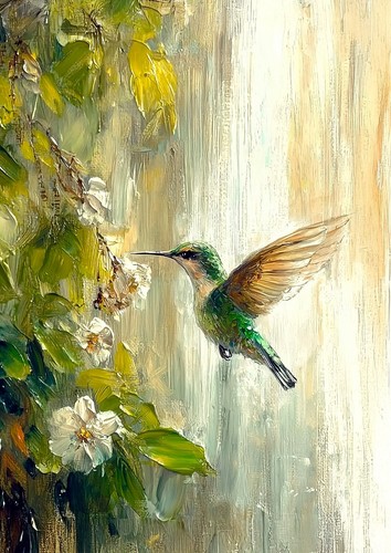 Hummingbird print on - hummingbird,