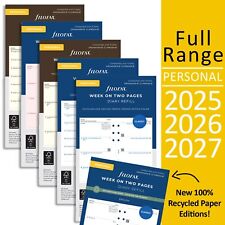 Filofax Refill Diary 2026 Personal  Organiser Choose Year - Full Range