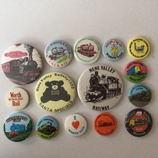 UK Railway Badges x15