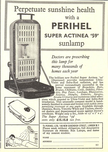 Vintage 1959 advert perihel - 1959, 'perihel'
