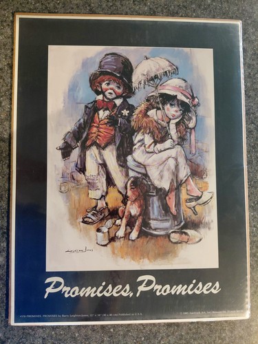 Vintage print promises - vintage,