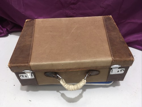 Vintage leather luggage - vintage,