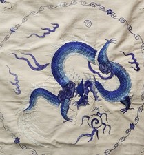 Superb Antique Linen Silk