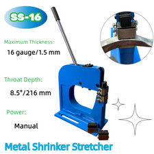 Manual Shrinker Stretcher 16 Gauge 8.5 inch Sheet Metal Fabrication Tool SS-16