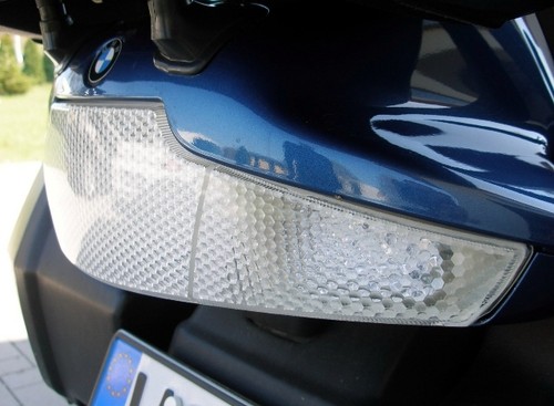 Clear led tail - clear, with