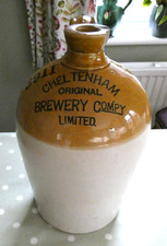 Antique Stoneware Flagon Jug Cheltenham Original Brewery Compy Limited 3911