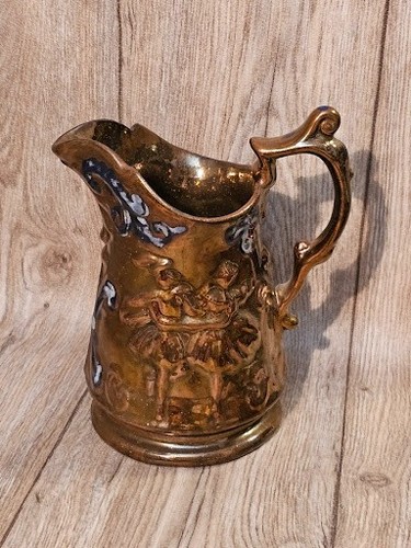 Vintage antique copper lustre - vintage,