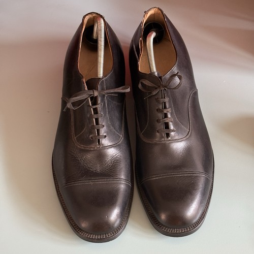 Grenson black leather shoes - grenson,
