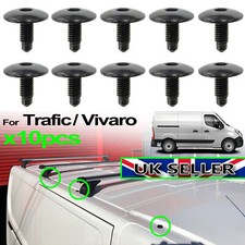 For Vauxhall Vivaro Renault Trafic Roof Rack Holes Panel Blanking Screws Bolt.