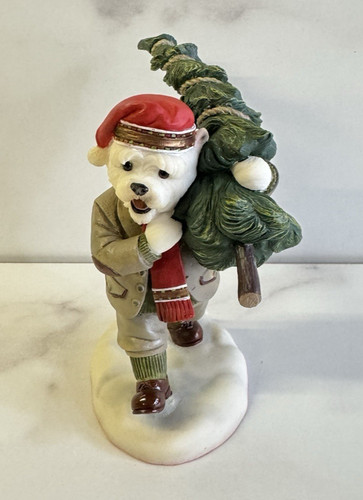 Christmas tree westie dog - tree,