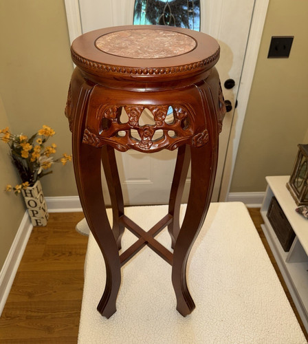 Vintage rosewood chinese plant - chinese,