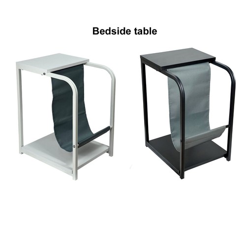 Bedside table with magazine - bedside,