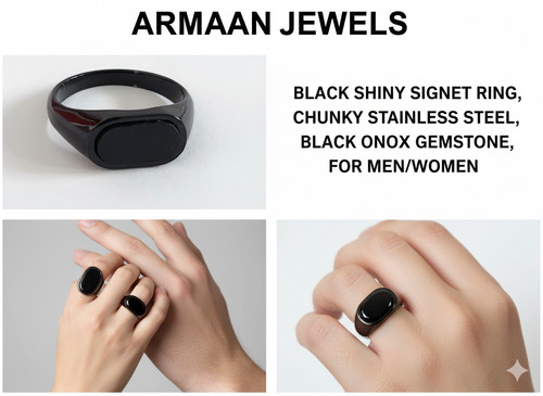 Ring chunky stainless - ring,,
