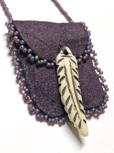 Native american handmade suede - native,