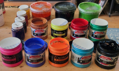Speedball screen printing - speedball, inks