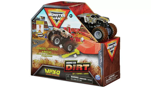Monster jam kinetic sand - jam, dirt