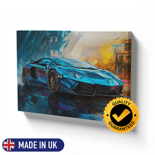 Lamborghini Artwork Framed