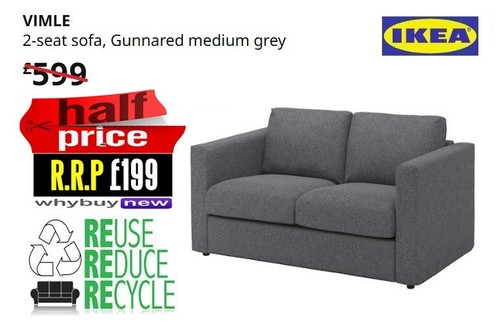 Rrp 599 ikea vimle two - vimle,
