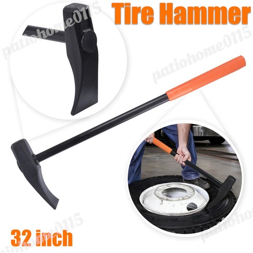 Tire bead breaker slide - tire, hammer