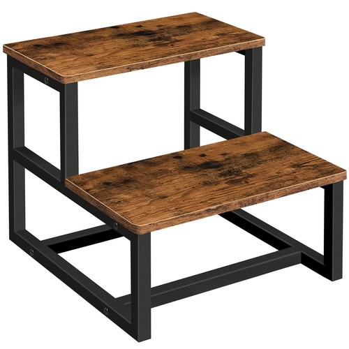 Hoobro wooden two step - step, stool