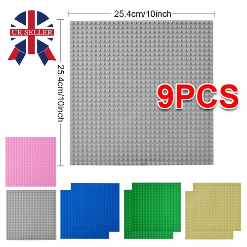 9pcs 32x32 stud - plate, for