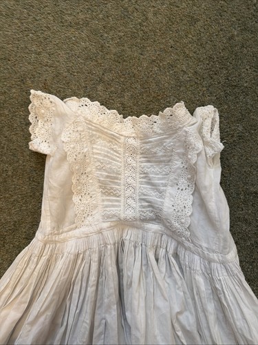 Vintage white cotton - vintage,