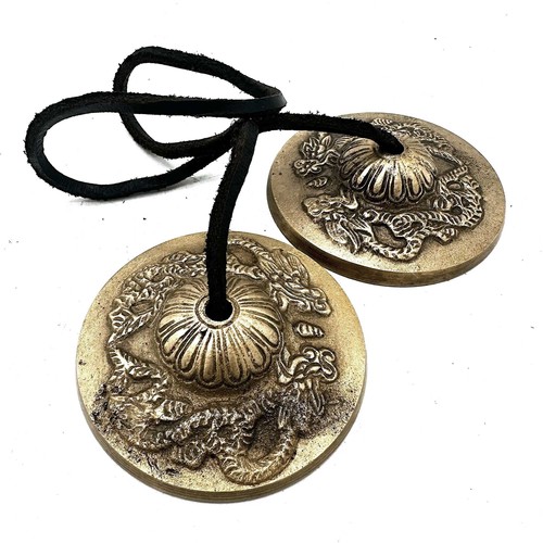 Tibetan tingsha dragon - tibetan,